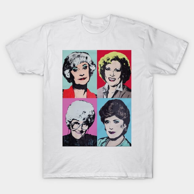 Golden Girls Warhol T-Shirt by arttika